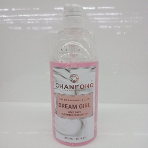 Sữa tắm Chanfong Dream Girl Blooming Parfume Gel 2in1 Scrub and body bath 850ml (hồng)
