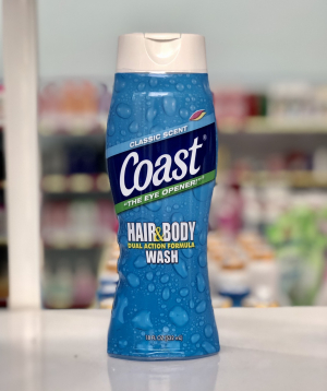 Tắm gội Coast Hair & Body Wash 532ml