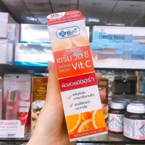 Serum dưỡng ẩm trắng da VitC Yanhee 20g