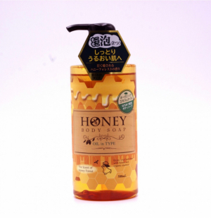Sữa tắm trắng da chiết xuất mật ong thảo dược HONEY BODY SOAP OIL IN TYPE ( 500ML)